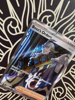 Boss's Orders 248/193 Pokemon Trainer Card SIR Paldea Evolved - Image 4