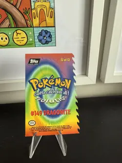 Dragonite #149 12 of 12 Die Cut Topps Movie Pokemon Card LP - Image 2