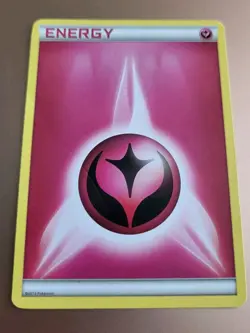 2013 Pokemon Pink Fairy Energy Trading Card TCG - Image 1