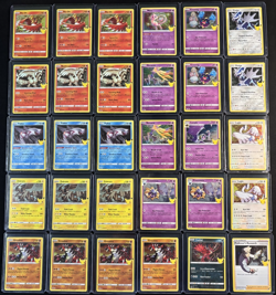 Pokemon 25th (30) Card Lot Ho-Oh Mew Xerneas Groudon Lugia Lunala Zekrom (#03) - Image 1