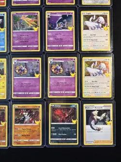 Pokemon 25th (30) Card Lot Ho-Oh Mew Xerneas Groudon Lugia Lunala Zekrom (#03) - Image 5