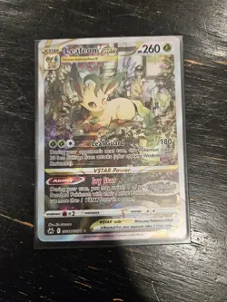 Leafeon VSTAR GG35/GG70 Ultra Rare Holo Card Crown Zenith: Galarian Gallery - Image 1