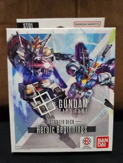 Gundam Card Game Starter Deck English - [ST01] Herioc Beginnings - Image 1