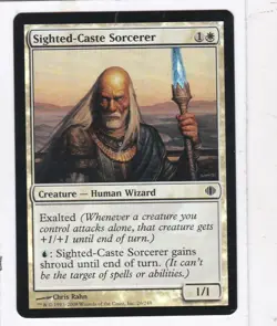 MTG: Shards of Alara: Foil: Sighted-Caste Sorcerer - Image 1
