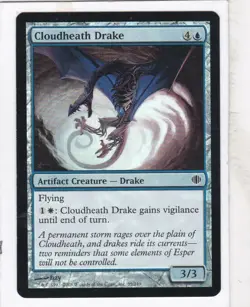 MTG: Shards of Alara: Foil: Cloudheath Drake - Image 1