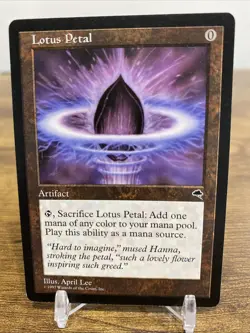 Lotus Petal Tempest Regular Magic The Gathering TCG - Image 1