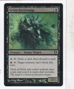 MTG: Shards of Alara: Foil: Grixis Battlemage - Image 1