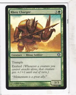 MTG: Shards of Alara: Foil: Rhox Charger - Image 1