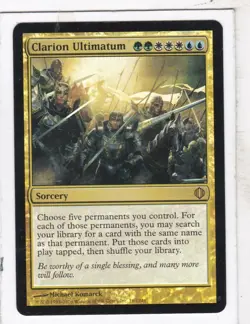 MTG: Shards of Alara: Foil: Clarion Ultimatum - Image 1