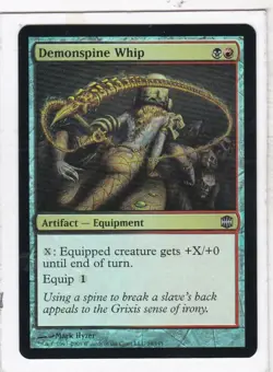 MTG: Alara Reborn: Foil: Demonspine Whip - Image 1