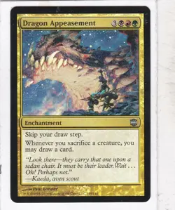 MTG: Alara Reborn: Foil: Dragon Appeasement - Image 1