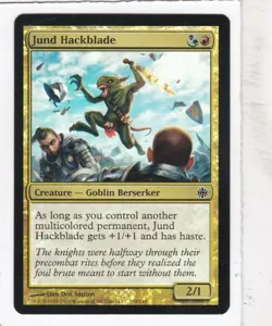 MTG: Alara Reborn: Foil: Jund Hackblade - Image 1