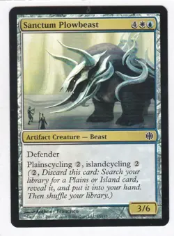 MTG: Alara Reborn: Foil: Sanctum Plowbeast - Image 1