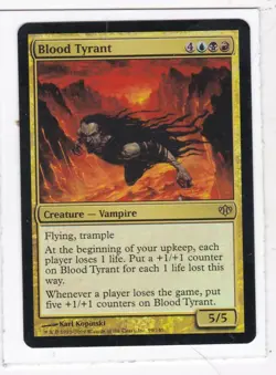 MTG: Conflux: Foil: Blood Tyrant - Image 1