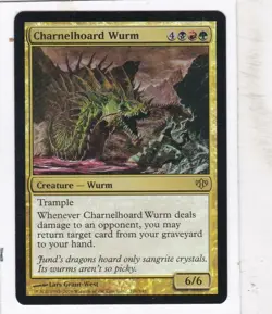 MTG: Conflux: Foil: Charnelhoard Wurm - Image 1