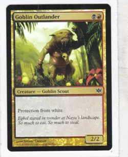 MTG: Conflux: Foil: Goblin Outlander - Image 1