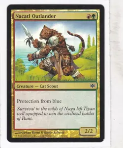 MTG: Conflux: Foil: Nacatl Outlander - Image 1