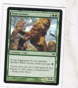 MTG: Conflux: Foil: Wild Leotau - Image 1