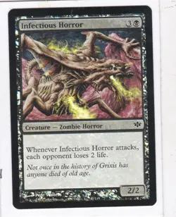 MTG: Conflux: Foil: Infectious Horror - Image 1