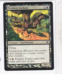 MTG: Conflux: Foil: Pestilent Kathari - Image 1