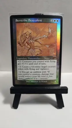 MTG Serra the Benevolent Retro Frame Secret Lair Drop Foil NM Magic Fest 2025 - Image 1