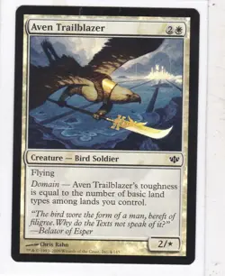 MTG: Conflux: Foil: Aven Trailblazer - Image 1