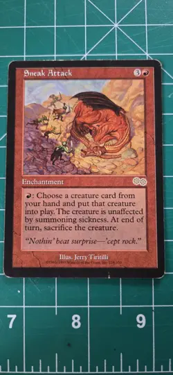 Sneak Attack Urza's Saga Regular - Image 1