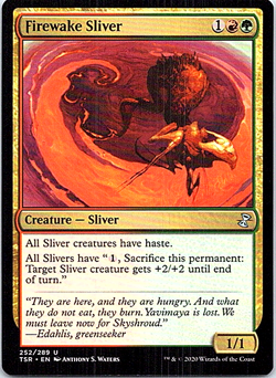 Firewake Sliver Magic The Gathering Time Spiral Remastered Light Play - Image 1