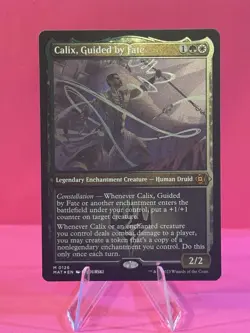 Calix, Guided by Fate (Foil Etched) March of the Machine: The Aftermath Foil - Image 1