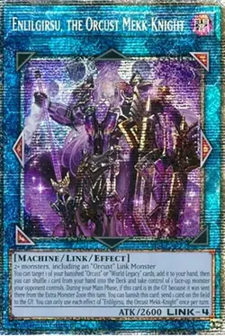 Enlilgirsu, the Orcust Mekk-Knight (Starlight Rare) BLMM-EN053 Battles of Legend: Monster Mayhem 1st Edition for sale online - Image 1