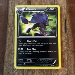 Zoroark 102/99 Next Destinies Secret Rare Shiny Holo MP Pokemon TCG - Image 1