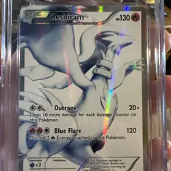 Reshiram 2011 Black & White 113/114 Ultra Rare Holo Pokemon CGC 8.5 NM-Mint Plus - Image 4