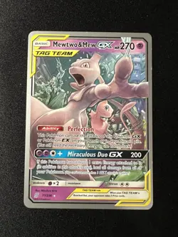 2019 Pokemon TCG Mewtwo & Mew GX Tag Team 71/236 World Championships - Image 1