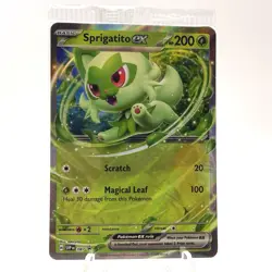 Pokemon Sprigatito EX SVP 087 Black Star Promo Ultra Rare Factory Sealed - Image 1