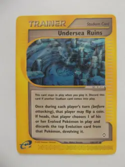 015PK138 - Undersea Ruins - 138/147- Aquaplois - Trainer Uncommon - Image 1