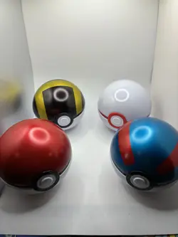 Pokemon Pokeball Tins Lot of 4 (EMPTY) - Image 1
