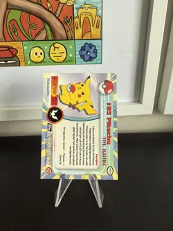 Pikachu #25 Topps 1999 Vintage Pokemon - Image 2