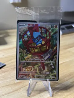 Pokemon TCG Riolu 010 ETB Promo Mega Evolutions Sealed Black Star Promo - Image 1