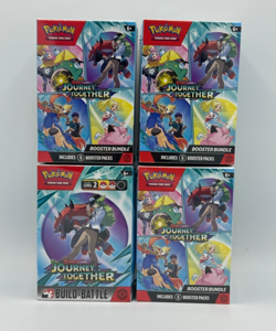 Pokemon Journey Together Booster Bundle x3 + Build & Battle x1, IN HAND✅, FAST🚚 - Image 1