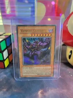 Vampire Genesis SD2-EN001 Yu-Gi-Oh TCG Zombie Madness 1st Edition Ultra Rare MP - Image 1