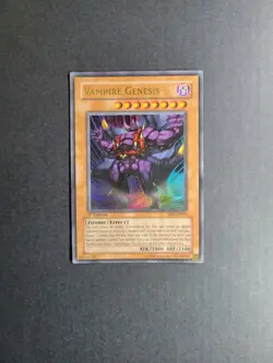 Vampire Genesis SD2-EN001 Yu-Gi-Oh TCG Zombie Madness 1st Edition Ultra Rare MP - Image 2