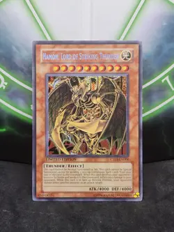 Yugioh Hamon, Lord Of Striking Thunder CT03-EN006 Secret Rare NM - Image 1