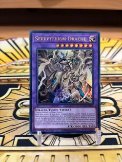 Yugioh Sekreterion-Drache Ultra Rare DUAD-DE037 - Image 1