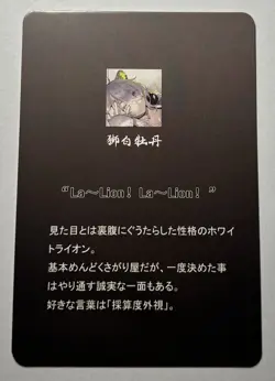SEXY HEROINE WAIFU Shishiro Botan HOLOLIVE ACG PREMIUM HOLOFOIL CARD NM - Image 2