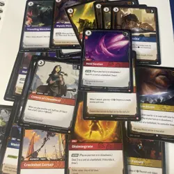 Riftbound: League Of Legends Tcg 42 Base Card lot ! Commons / uncommon - Image 2