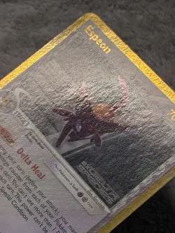 Espeon 4/113 EX Delta Species Reverse Stamped Holo Rare Pokemon Card 2005 LP - Image 4