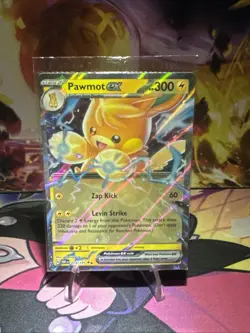 Pawmot ex - 073/197 - Pokemon Obsidian Flames SEALED Promo Ultra Rare Card NM - Image 1