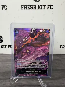 St. Jaygarcia Saturn OP13-083 Alternate Art One Piece Card English Carrying - Image 1