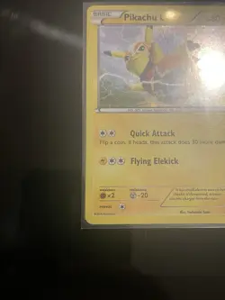 Pikachu Libre 30/30 Sun & Moon Exclusive Ultra Rare Holo Pokemon Card - Image 3