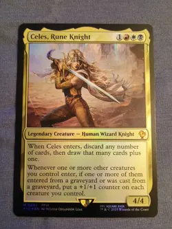 Celes, Rune Knight Foil M Final Fantasy MTG Magic the Gathering Card NM - Image 1